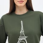 Ladies' Sweatshirt, ओलिव, small image number null