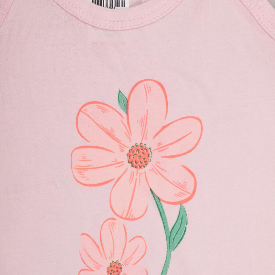 Infants' 100% Cotton Vest , Pink, large