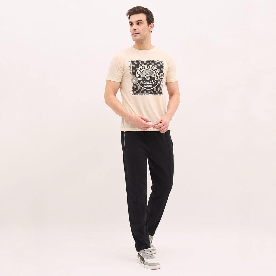 Men's Jogger Track Pants, Black, large image number null