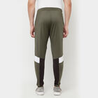 Cut & Sew Slim Track Pants, Olive, small image number null