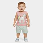 Infants' Short Set, गुलाबी, small