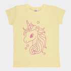 Girls T-Shirt, Yellow, small image number null