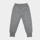 Girls Grey Long Johns Thermal, मिश्रित हल्का ग्रे, small