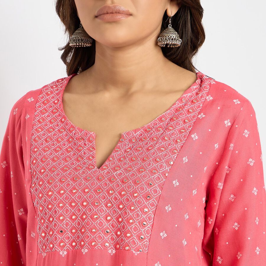Ladies' Kurta, Coral, large image number null