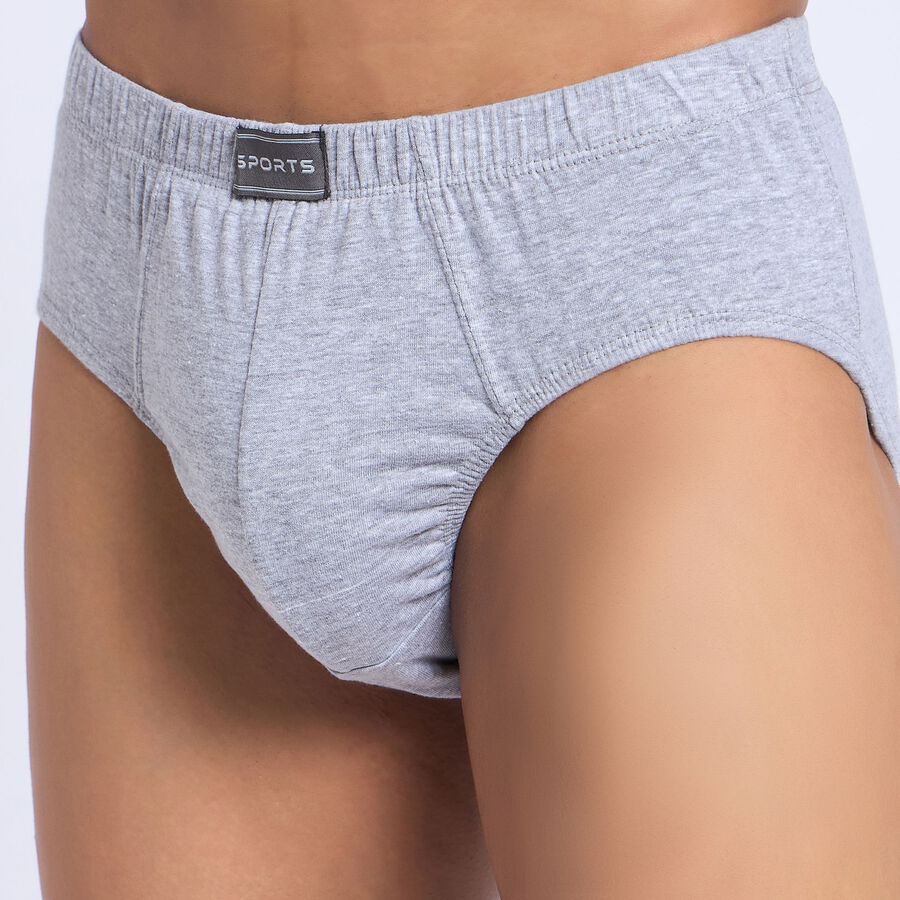 Men's 100% Cotton Trunks, Black, large image number null