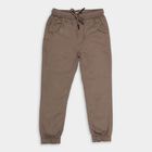 Boys'100% Cotton Trousers, हल्का ग्रे, small image number null