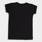 Girls' T-Shirt, काला, small image number null