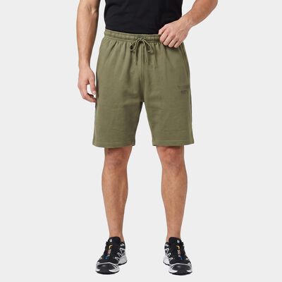Men Olive Green Regular Fit Drawstring Jamaican Shorts