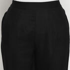 Solid Churidar, Black, small image number null