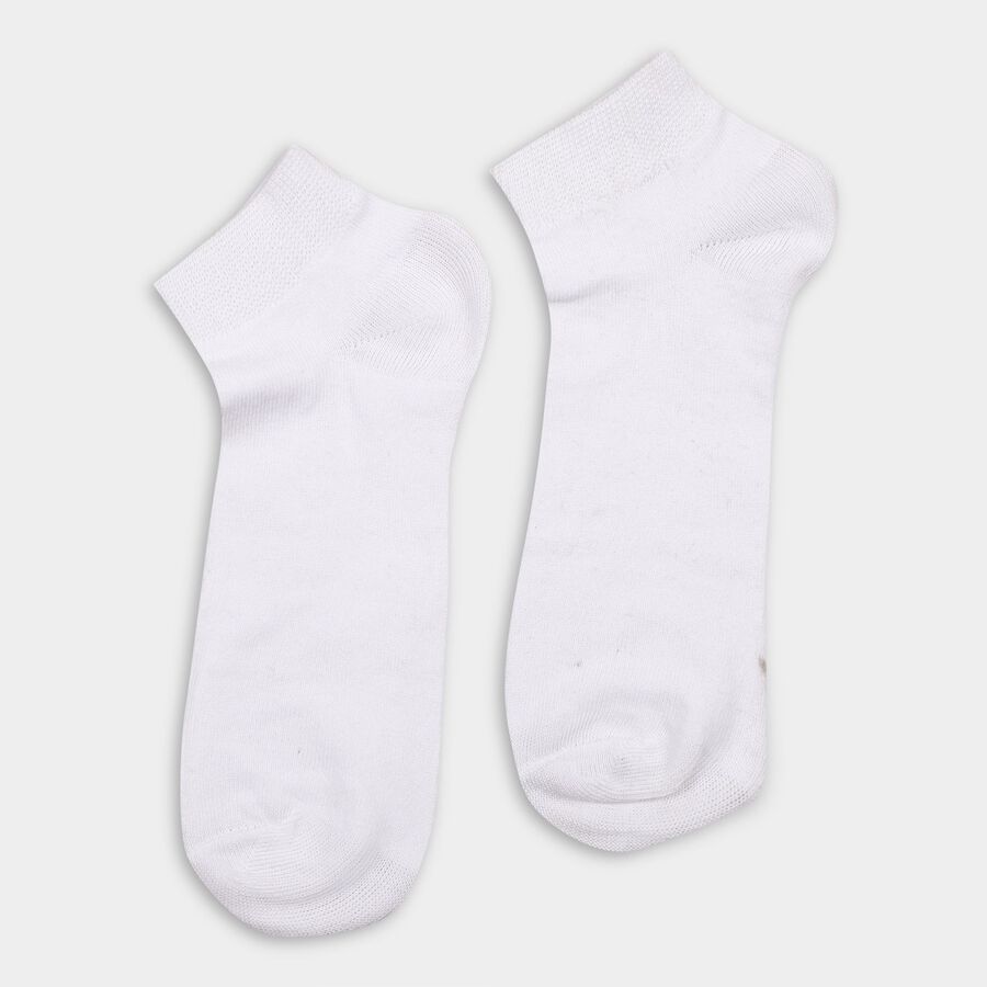 Men's Socks (Pack of 3), मिश्रित हल्का ग्रे, large