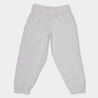 Girls' Light Grey Cartoon Printed Jogger Pyjama, मिश्रित हल्का ग्रे, small image number null