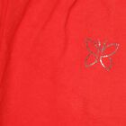 Solid With Embellish Leggings, Red, small image number null