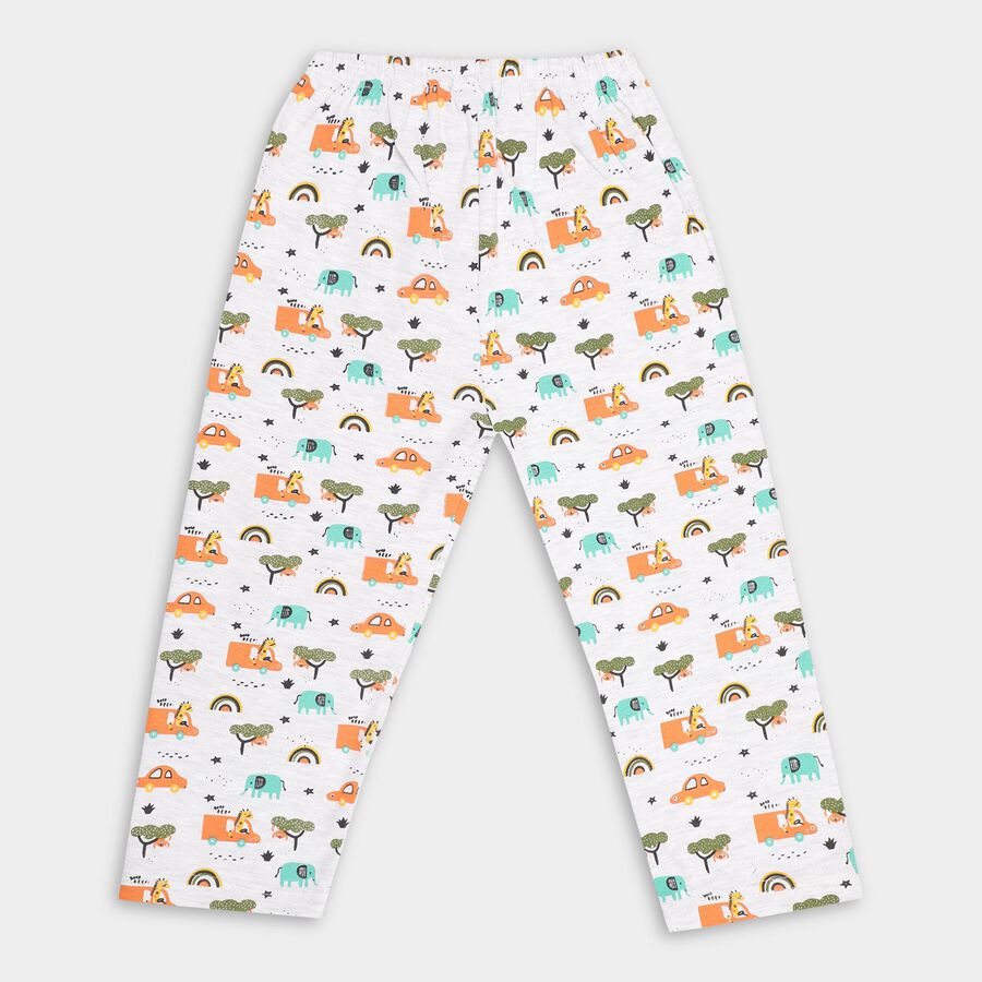 Infants' 100% Cotton Pyjama, Olive, large image number null