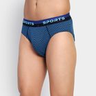 Men's 100% Cotton Briefs , गहरा हरा, small