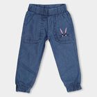 Girls' Jeans , Mid Blue, small image number null