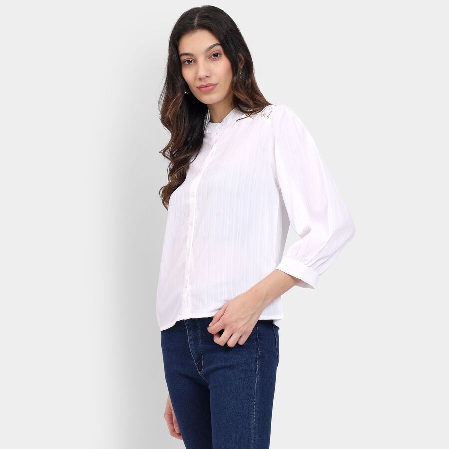 Ladies' Shirt , ऑफ व्हाइट, large image number null