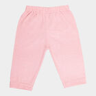 Infants Cotton Solid Pyjama, Pink, small image number null