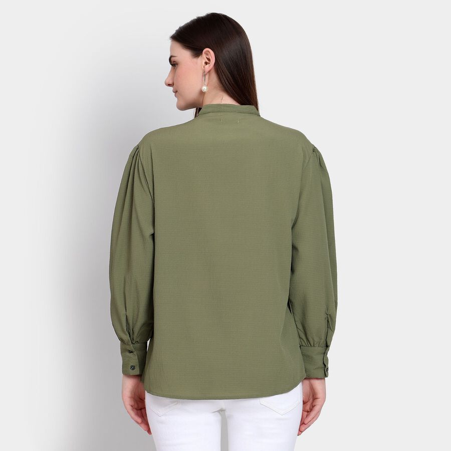 Ladies' Shirt, Dark Green, large image number null