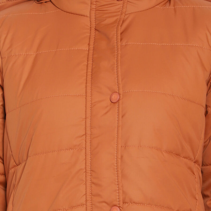 Fur Jacket, Brown, large image number null