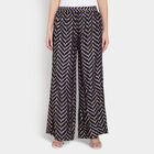 Printed Palazzo, Navy Blue, small image number null