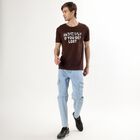 Men's Light Blue Straight Fit Cargo Jeans, Light Blue, small image number null
