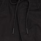 Boys' 100% Cotton Trousers , Black, small