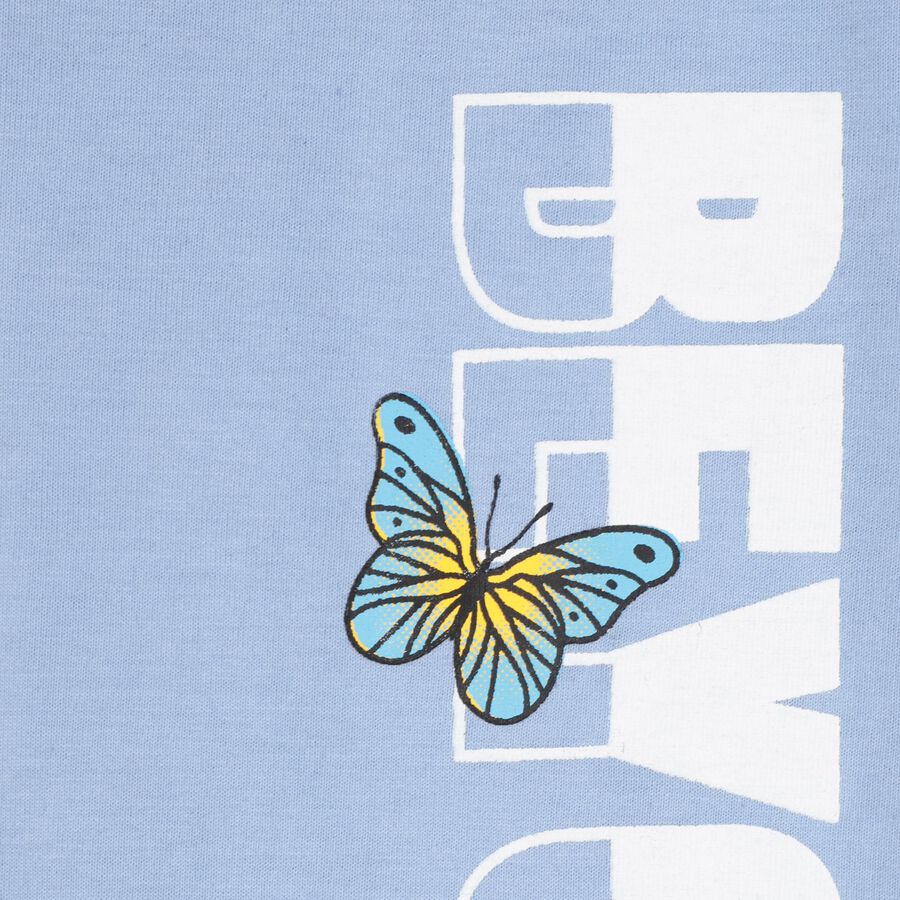 Girls' Pyjamas , Mid Blue, large image number null