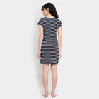 Stripes Nighty, Navy Blue, small image number null