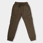Boys' 100% Cotton Trousers , ओलिव, small image number null