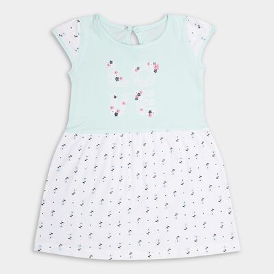 Infant Girls' 100% Cotton Frock 