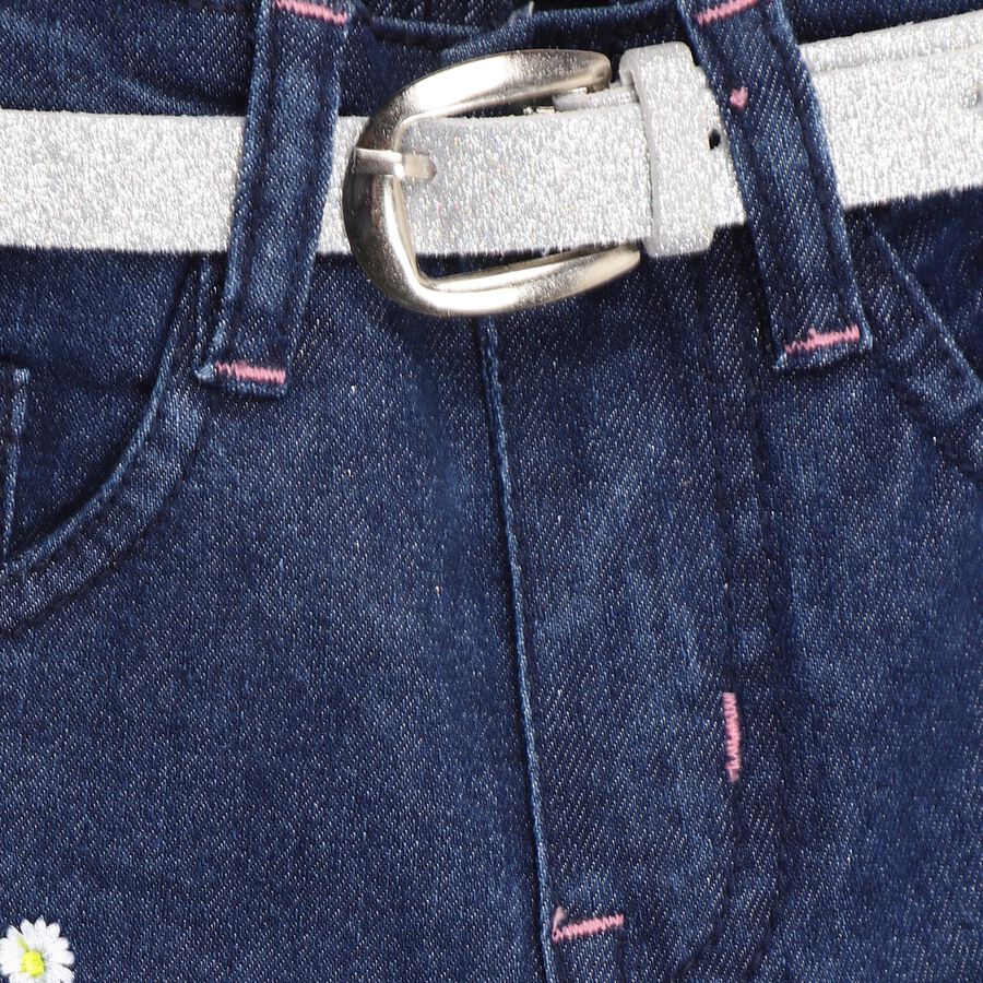 Girls' Jeans, Dark Blue, large image number null