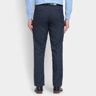 Men's Slim Fit Formal Trousers, नेवी ब्लू, small image number null