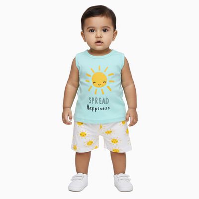 Infants' 100% Cotton Short Set