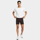 Men's Brown Regular Fit Cotton Trunks, भूरा, small