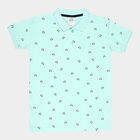 Boys Cotton T-Shirt, Light Green, small image number null