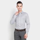 Checks Formal Shirt, Light Grey, small image number null