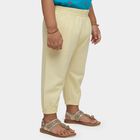 Infants' Yellow Regular Fit Graphic Printed Pyjama, पीला, small