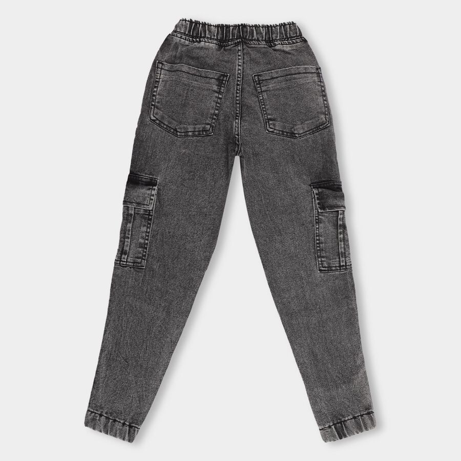 Boys' Jeans , काला, large image number null