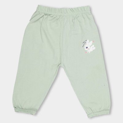 Unisex Light Sage Green Regular Fit Elasticated Pyjama