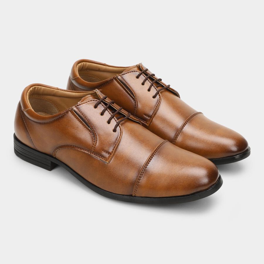 Men's Formal Shoes, Tan, large image number null