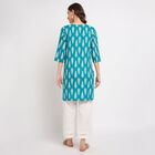 Ladies' Kurta, Dark Green, small image number null