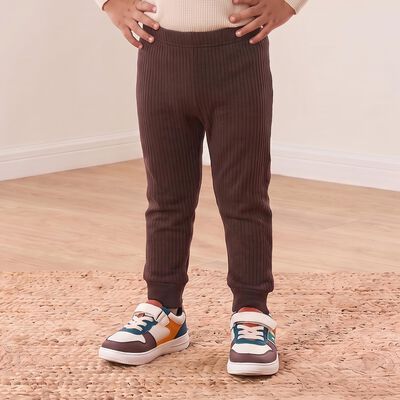 Boys' Brown Long Johns Thermal