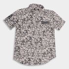 Boys' 100% Cotton Casual Shirt , Beige, small image number null