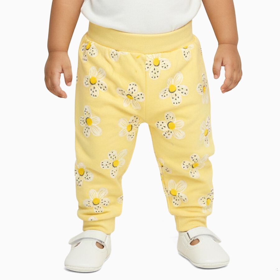 Infants' 100% Cotton Pyjama, Yellow, large image number null