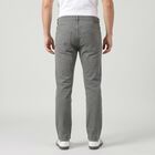 Men's Grey Slim Fit Solid Jeans, Light Grey, small