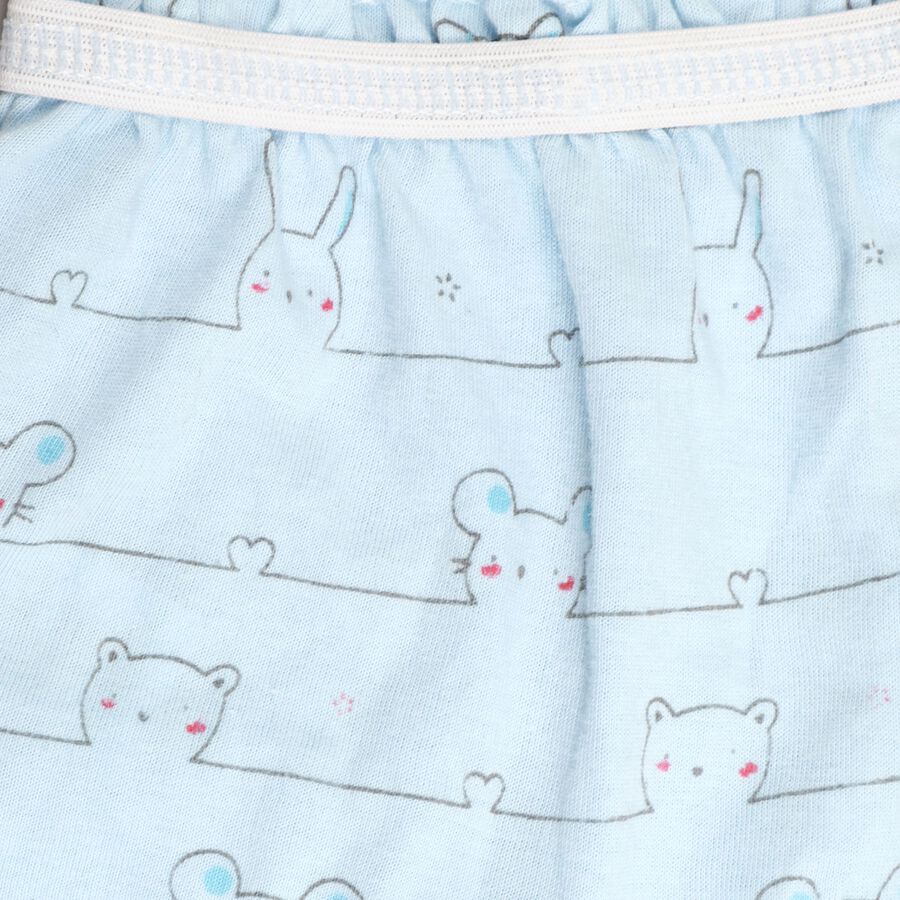 Infants' 100% Cotton Bloomer , Light Blue, large