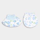 Infants' Cotton Gift Set (Cap, Mittens, Booties), White, small