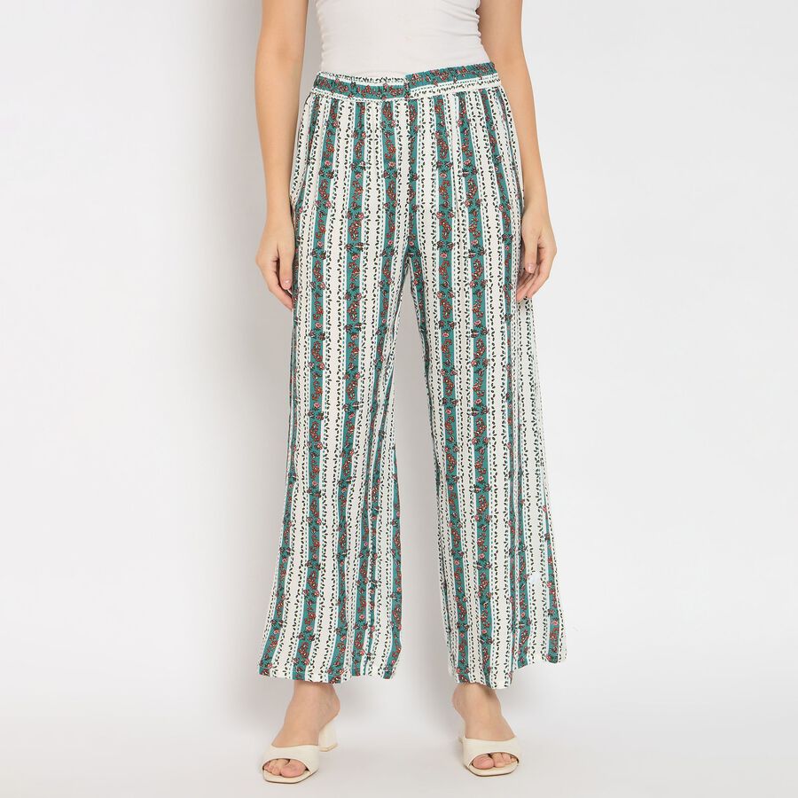 Ladies' Palazzos, Light Blue, large image number null