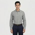Men's Formal Shirt, Navy Blue, small