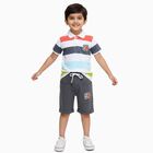 Boys' Woven Baba Suit, सफ़ेद, small image number null